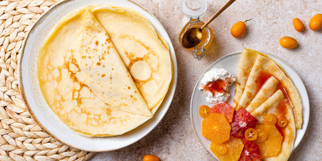 13 отличных рецептов блинов на воде