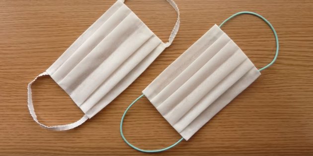 Как сделать простую медицинскую маску из бумажного полотенца