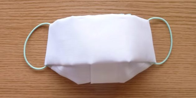 Как сделать простую медицинскую маску из ткани