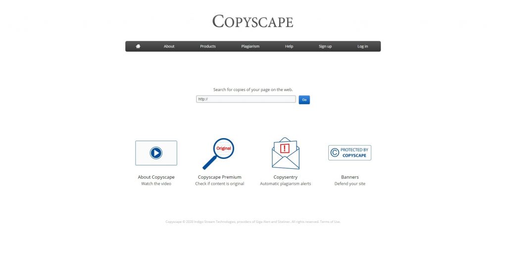 Проверить текст на уникальность онлайн: Copyscape