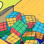 Тест на зоркость: какой кубик Рубика отличается от остальных?