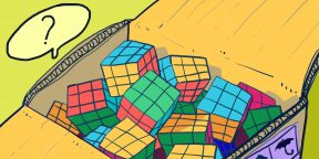 Тест на зоркость: какой кубик Рубика отличается от остальных?