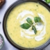 Нежный крем-суп из кабачков из картофеля со сливками и&nbsp;чесноком