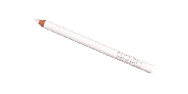Белый карандаш для глаз или специальная паста