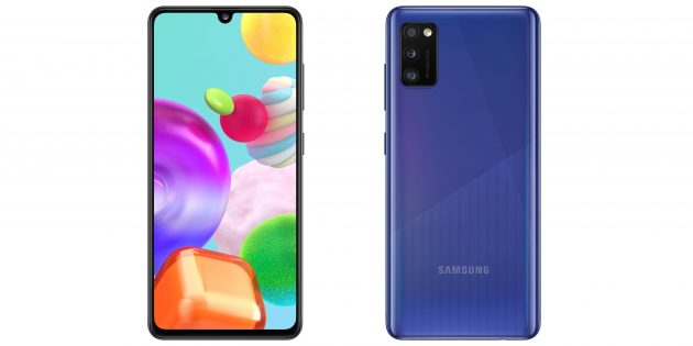 Samsung показала бюджетные смартфоны Galaxy A21 и A41: современный дизайн и быстрая зарядка