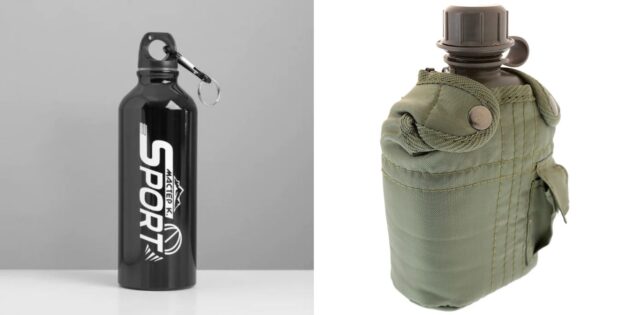 Фляга или эргономичная бутылка для воды