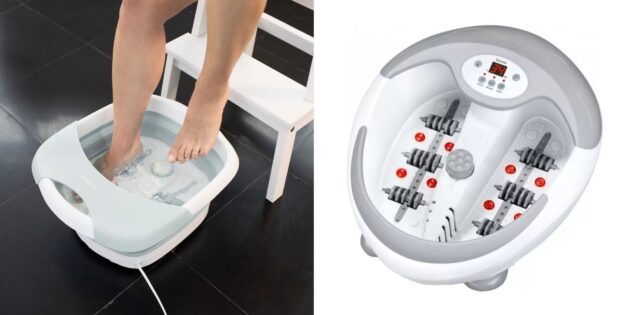 Что подарить папе на день рождения: электрическая ванночка для ног с функцией массажа