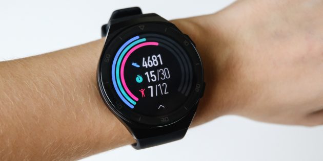 Huawei Watch GT 2e: активность и шаги