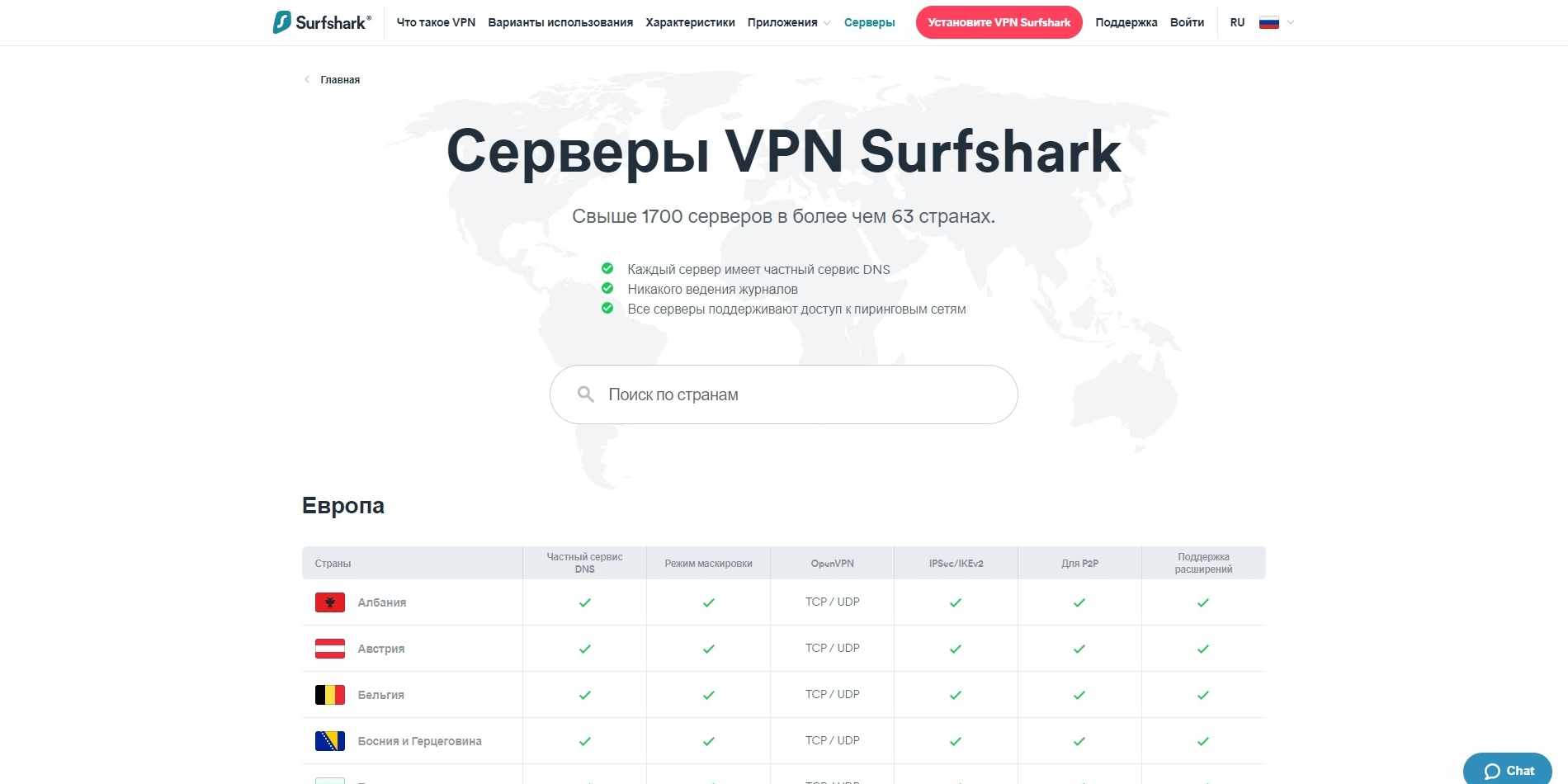 Surfshark — не бесплатный VPN, поэтому предоставляет быструю и стабильную сеть