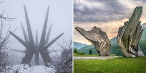 В Сети обсуждают заброшенные монументы Балканского полуострова. Дух захватывает!