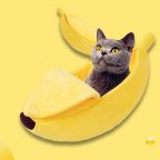 Надо брать: необычный домик-банан для кошек и собак