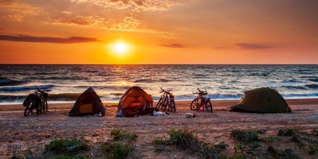 Отдых на море в России: Арабатская стрелка, Азовское море, Крым