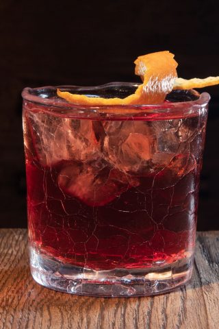 Алкогольный коктейль «Бульвардье»