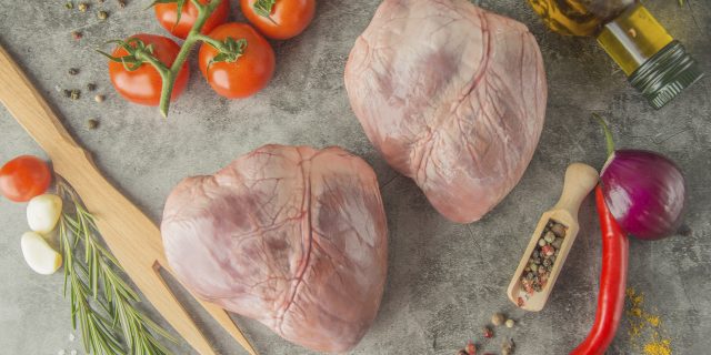How and how much to cook beef heart