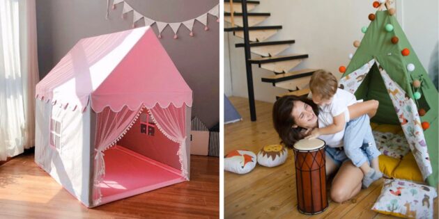 Что подарить девочке на 5 лет на день рождения: игровая палатка
