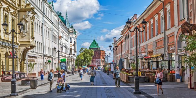 Достопримечательности Нижнего Новгорода: Большая Покровская улица