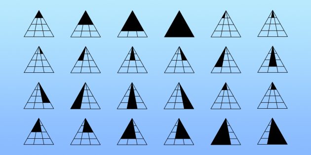 Узнать, сколько треугольников на рисунке, можно по-разному