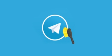 как очистить telegram