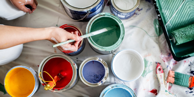 Что делать с оставшейся после ремонта краской