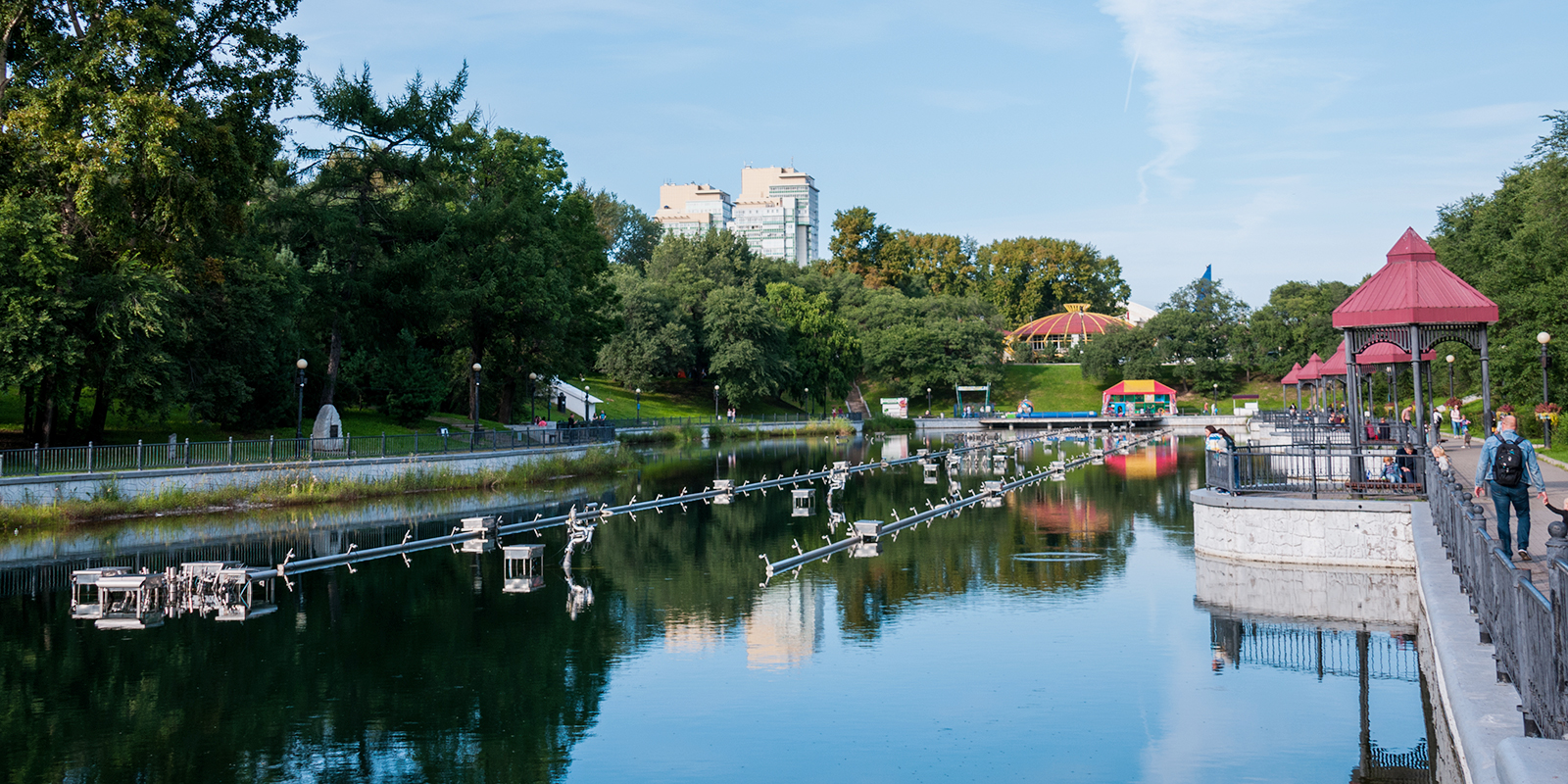 Карта хабаровск пруды