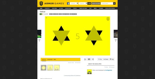 Игры-головоломки онлайн: Yellow и Red