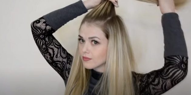 Женские причёски для круглого лица: отделите часть волос