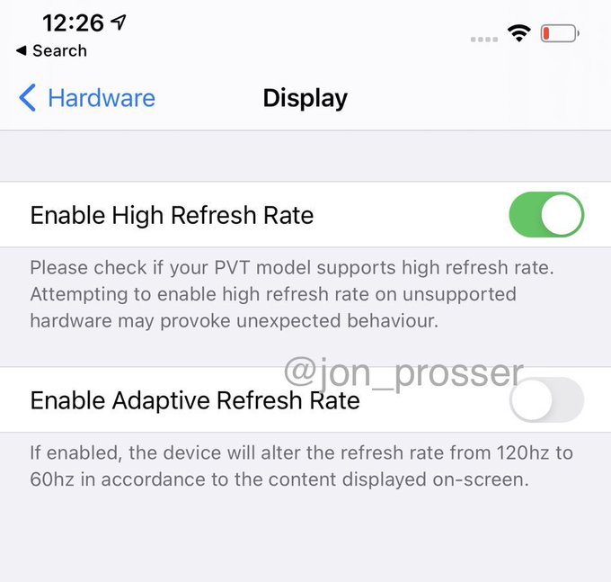 Новые подробности о дисплее iPhone 12 Pro