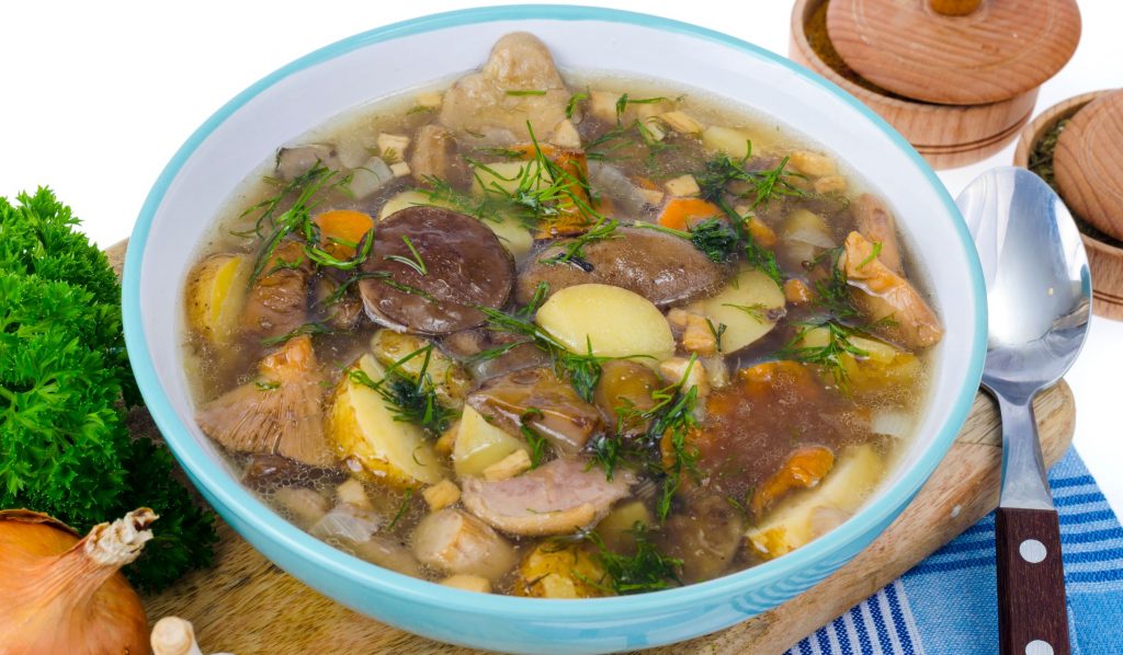 Суп из маринованных опят: пошаговые рецепты приготовления с фото