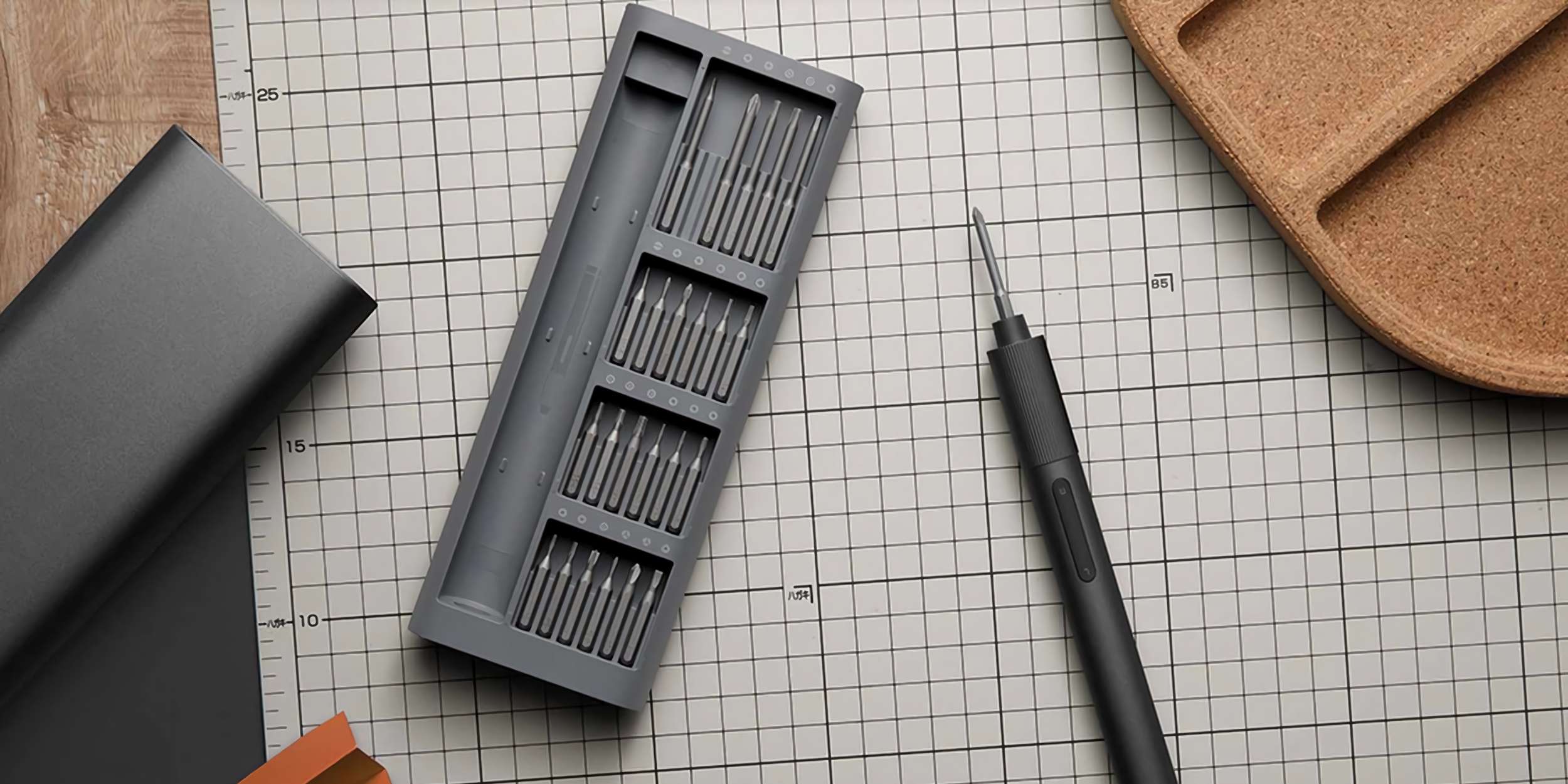 Надо брать: новая электроотвёртка Xiaomi с набором из 24&nbsp;бит