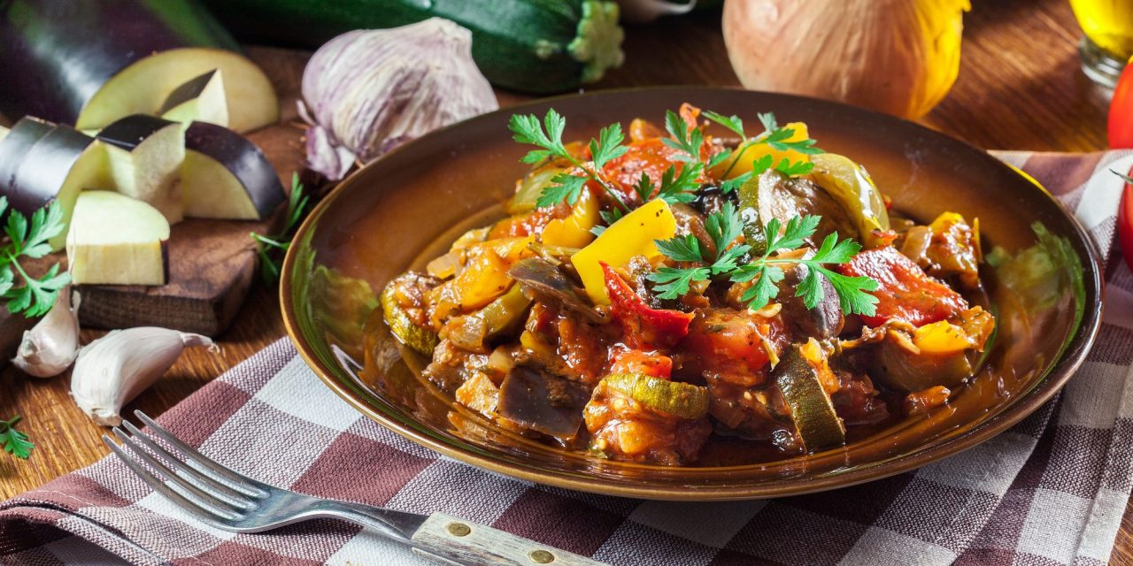 Баклажаны с мясом и овощами, пошаговый рецепт на ккал, фото, ингредиенты - Лана