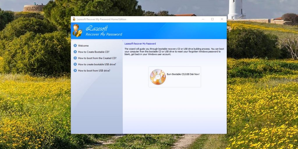 Как сбросить пароль Windows 10 с утилитой Lazesoft Recover My Password