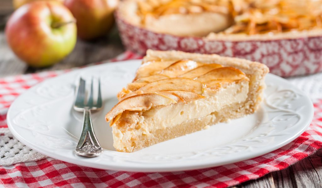 Творожно-яблочный пирог «Слоеный»