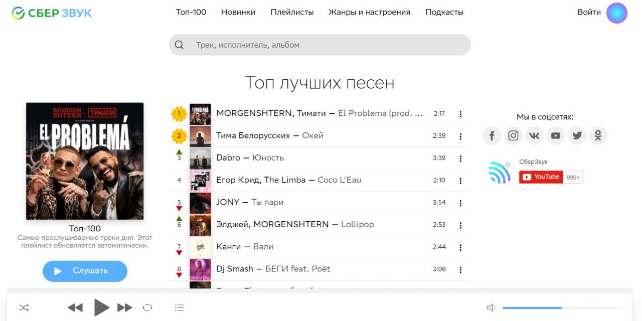 Сбербанк запустил музыкальный сервис «СберЗвук» — Лайфхакер