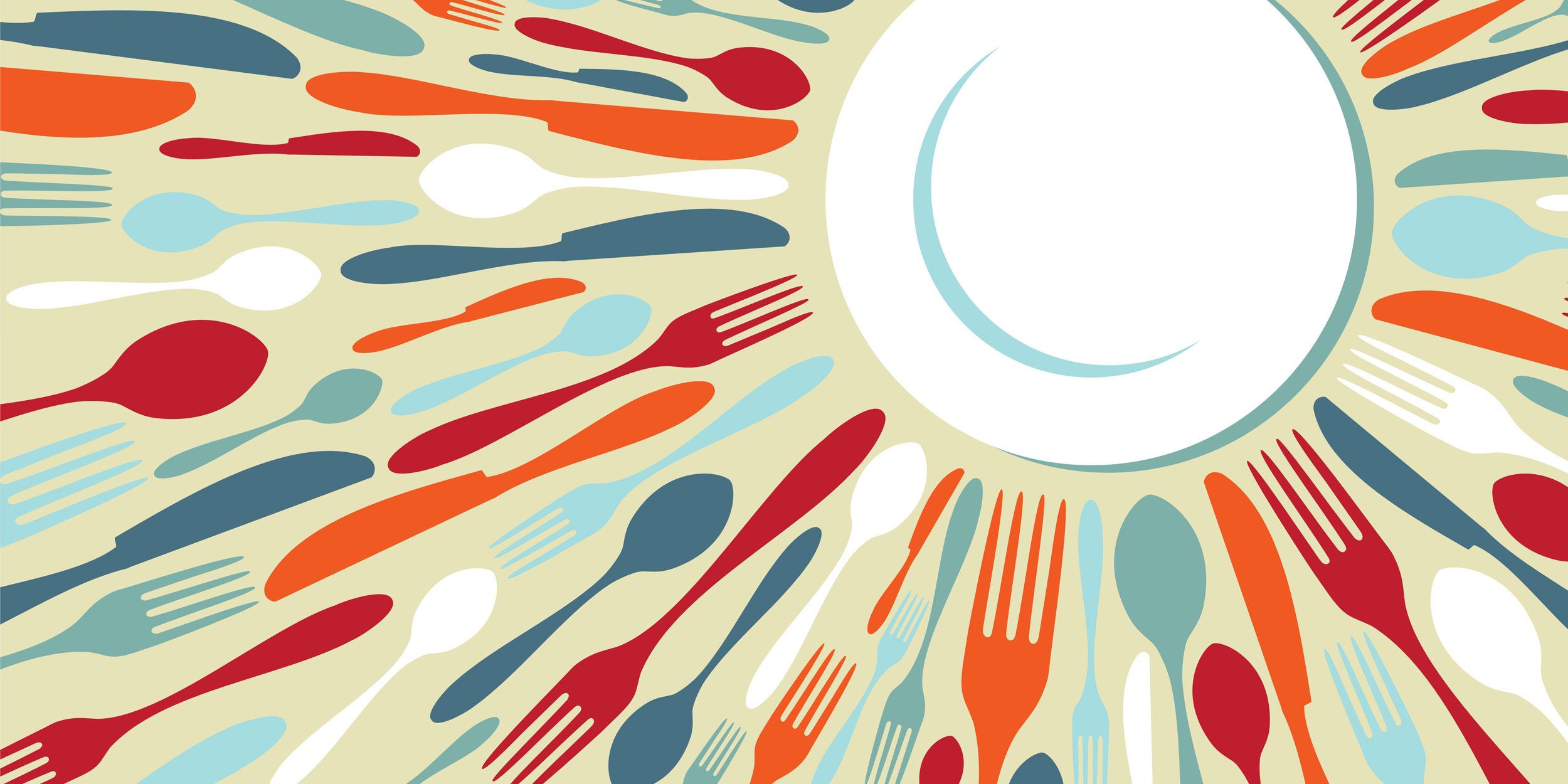 В каком порядке лежат столовые приборы? А из чего они сделаны? Решите запутанную задачку!