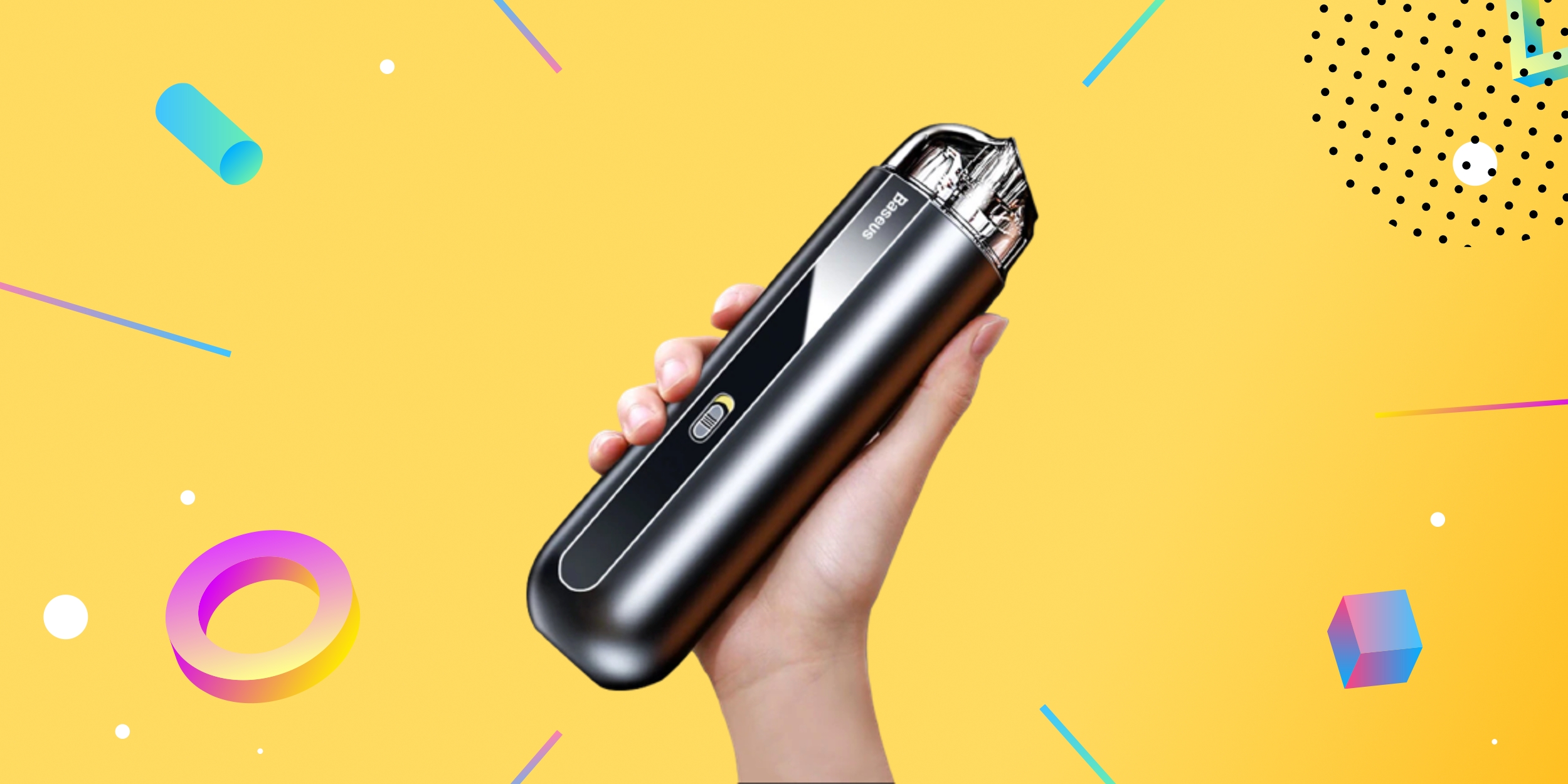 Надо брать: портативный пылесос Baseus для поддержания порядка в машине