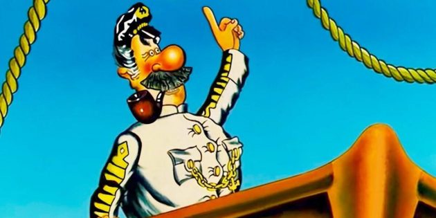 Советские мультфильмы для детей: «Приключения капитана Врунгеля»