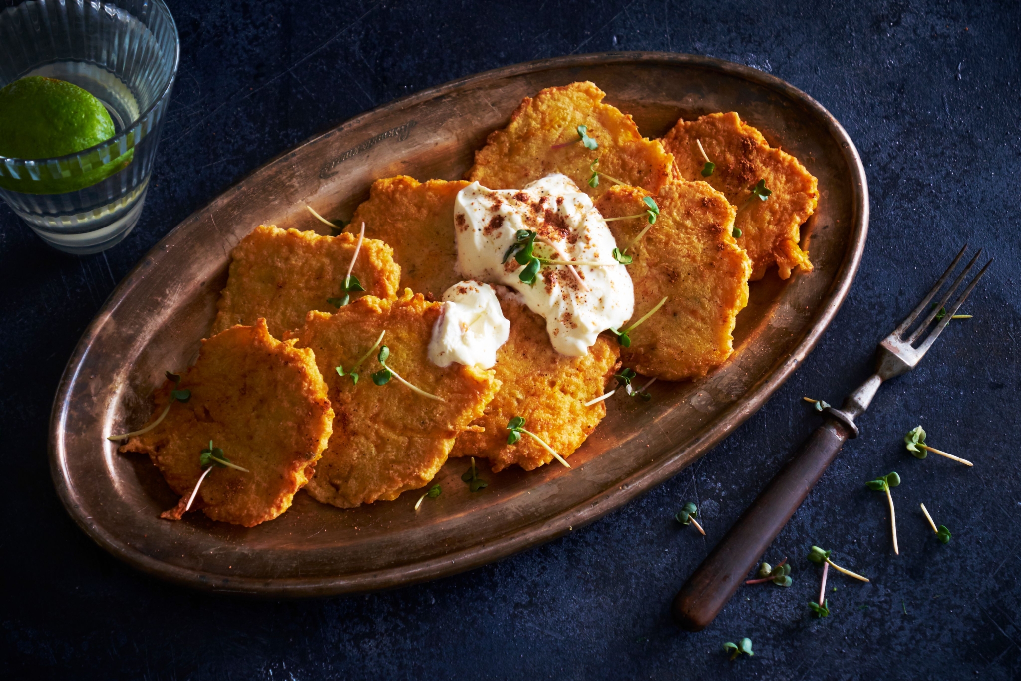 Тыквенные оладьи. Мой вклад в празднование Хэллоуина