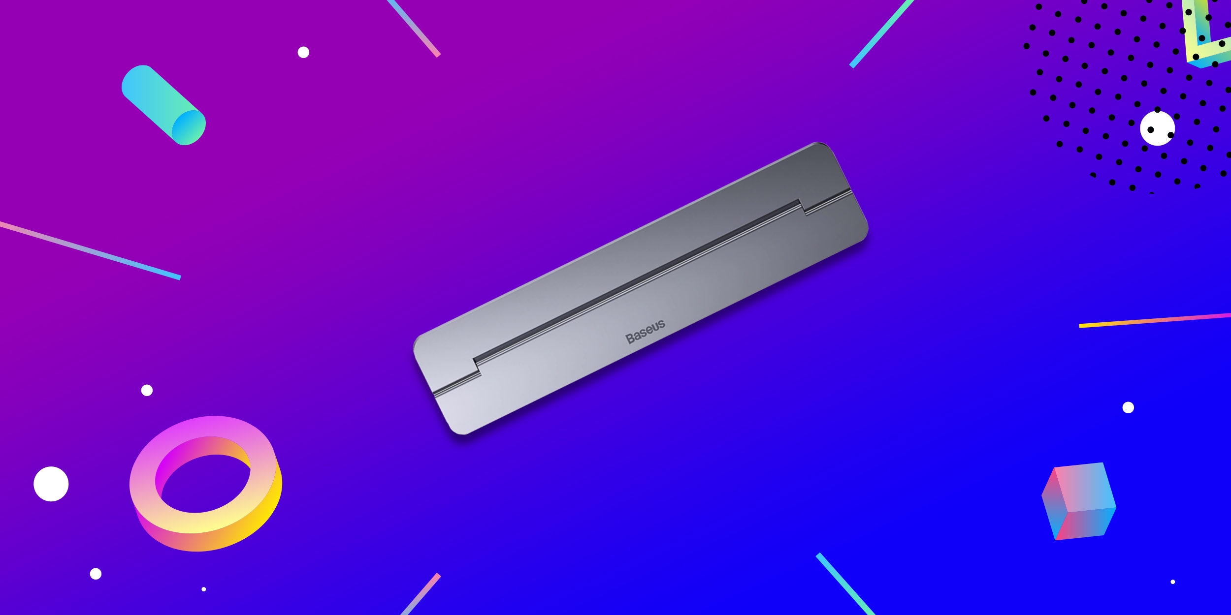 Надо брать: компактная складная подставка для ноутбука от Baseus