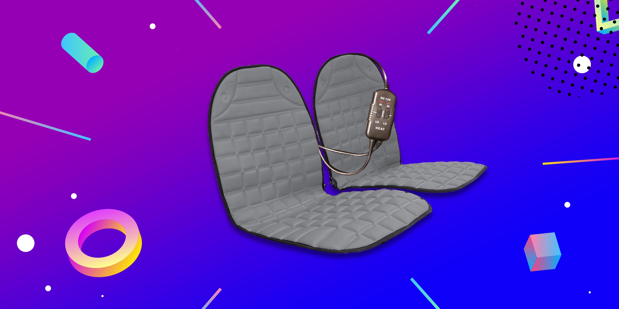 Надо брать: универсальные накидки с подогревом для авто