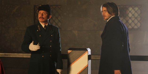 Кадр из сериала «Шерлок в России»