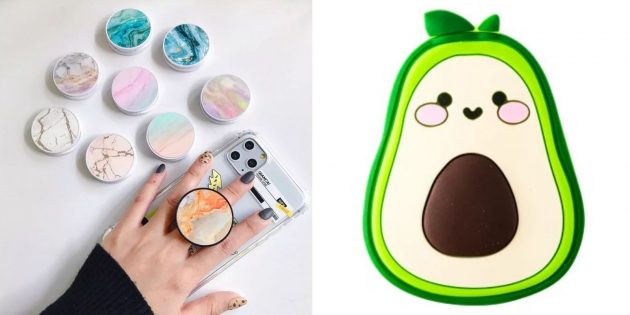 What to give a friend for the New Year: popsocket