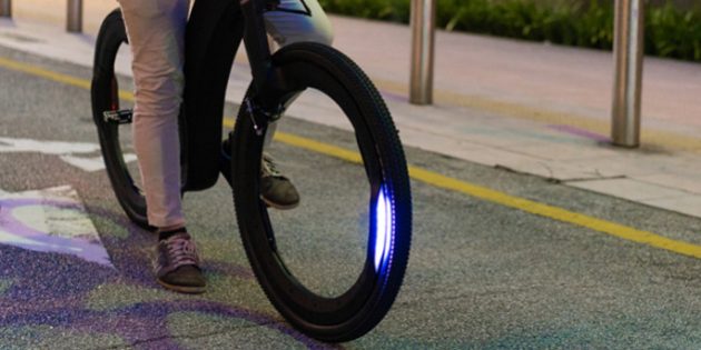 Reevo — электрический велосипед с колёсами без спиц