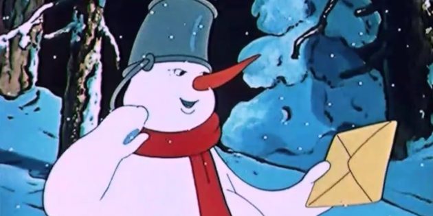 Любимые советские мультфильмы: «Снеговик-почтовик»