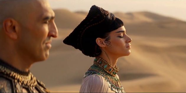 Принцесса Амонет с отцом-фараоном