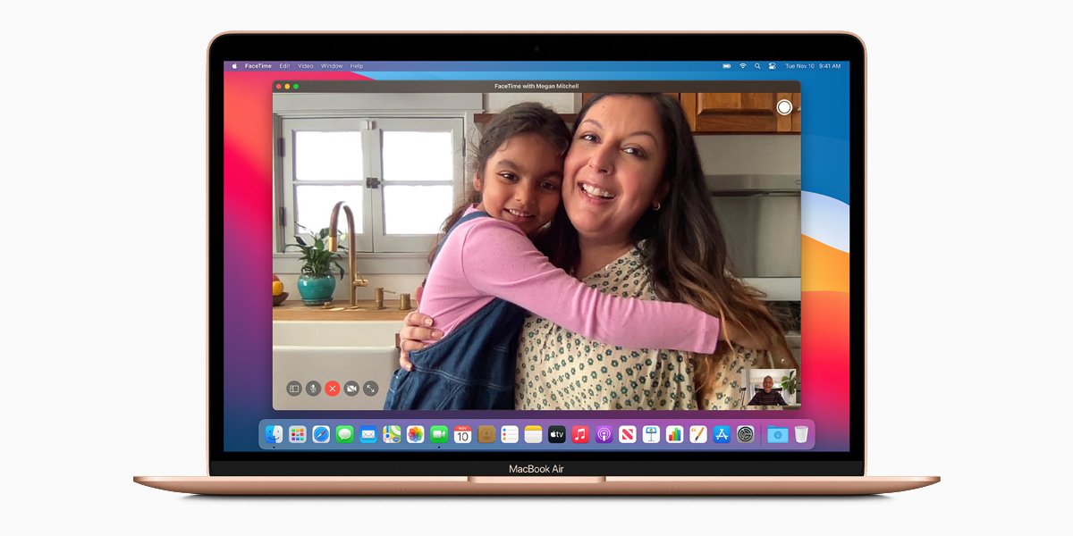 Apple представила первый MacBook Air с фирменным процессором M1