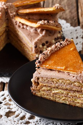 Венгерский торт «Добош»