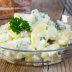 Салат с картошкой и солёными огурцами