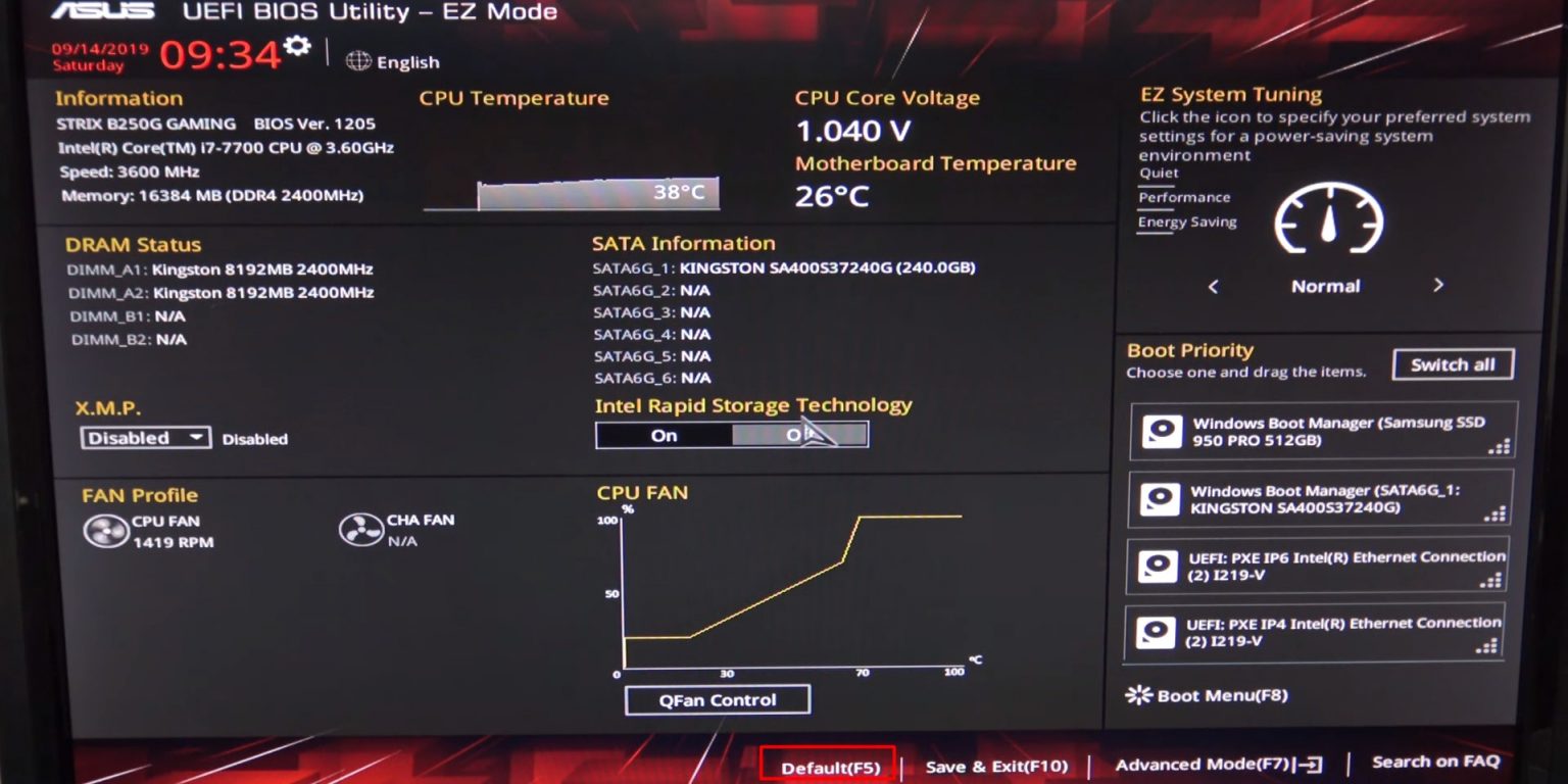 Uefi как разогнать процессор