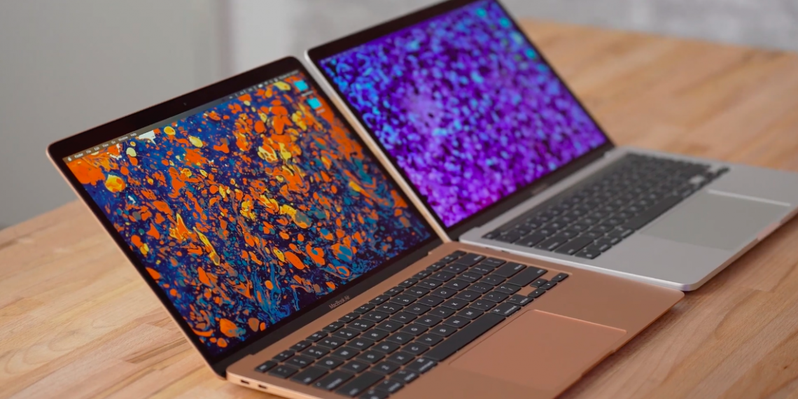 Полное сравнение MacBook Air и Pro с процессором M1