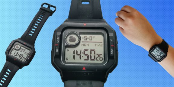 Обзор Amazfit Neo — умных часов с ретродизайном, которые месяц продержатся без зарядки